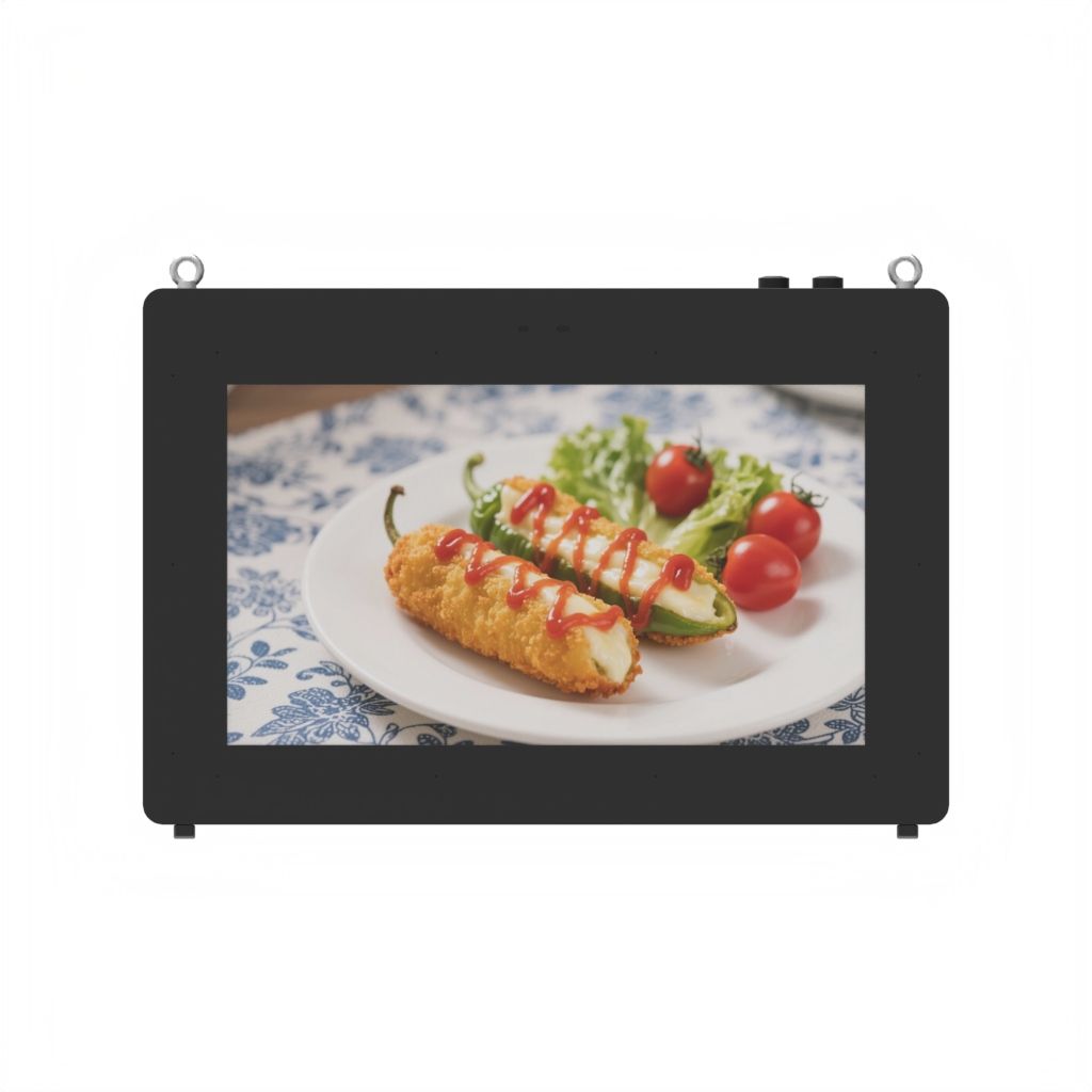 43-inch outdoor wall-mounted landscape screen (traditional solution) dimension drawing