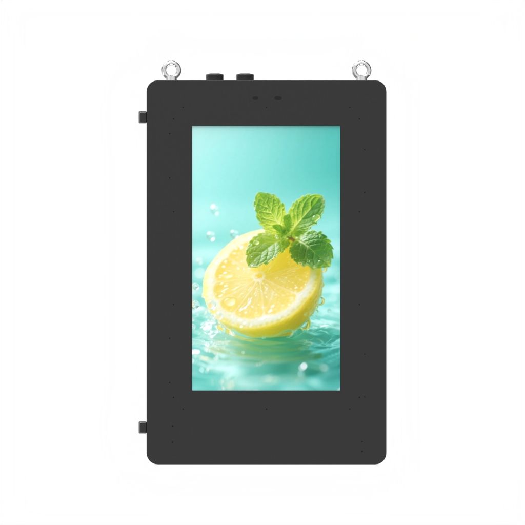 43-inch outdoor wall-mounted portrait screen (bare screen traditional solution) dimension drawing