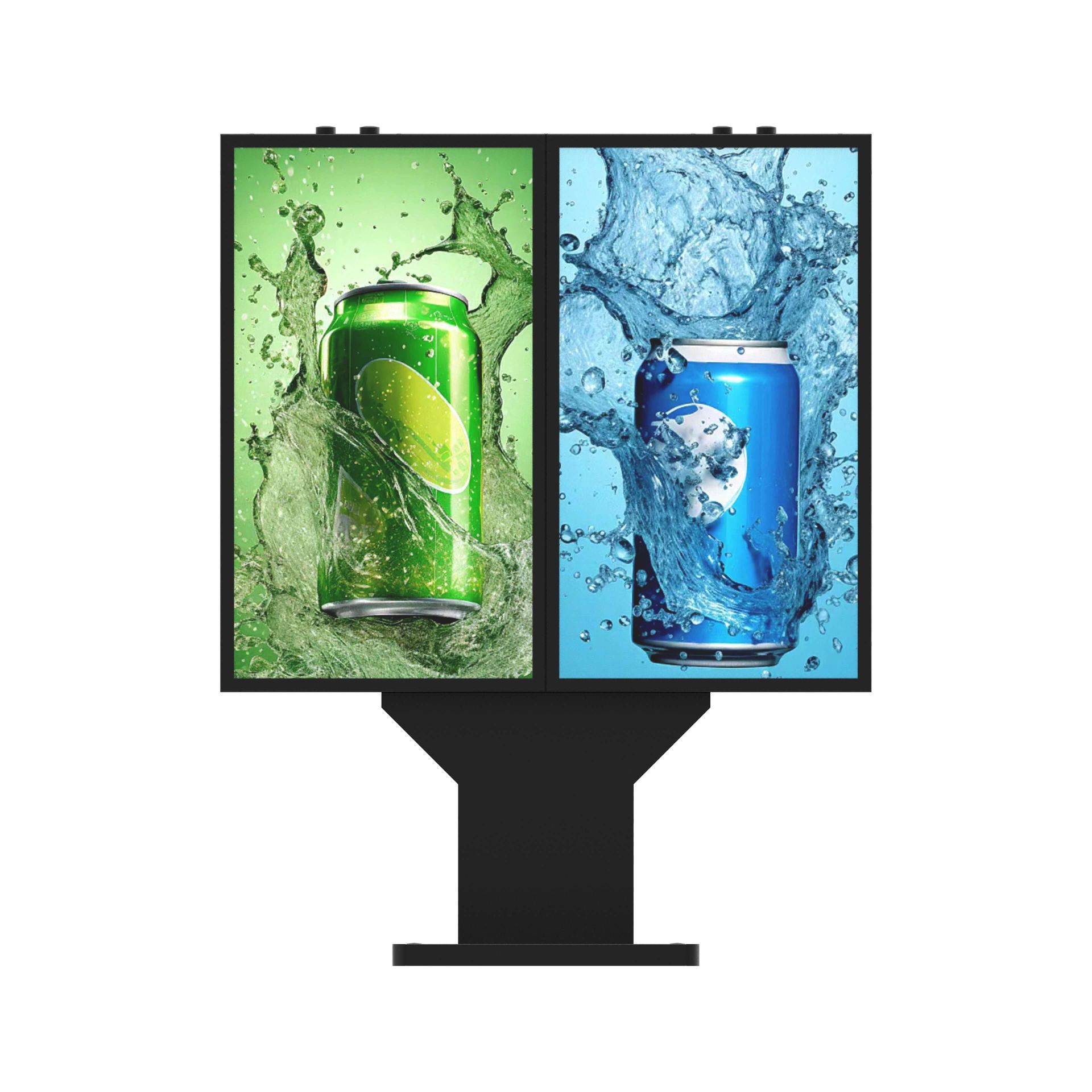 55-inch vertical dual-screen seamless advertising machine - M3 model