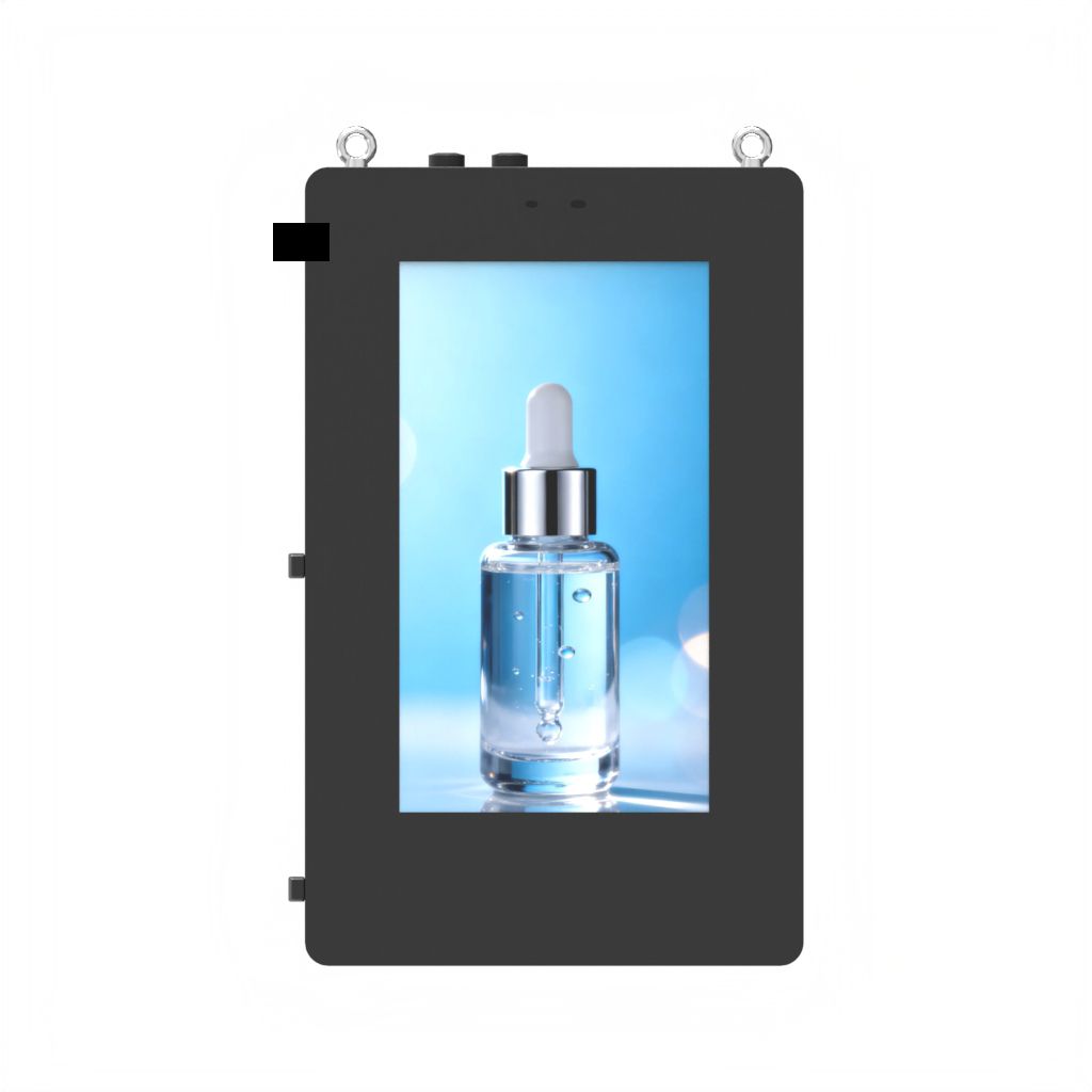 55-inch outdoor wall-mounted portrait screen (bare screen traditional solution) dimension drawing
