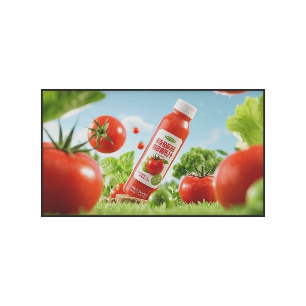 43-inch wall-mounted standard-OD20-sheet metal front frame advertising display