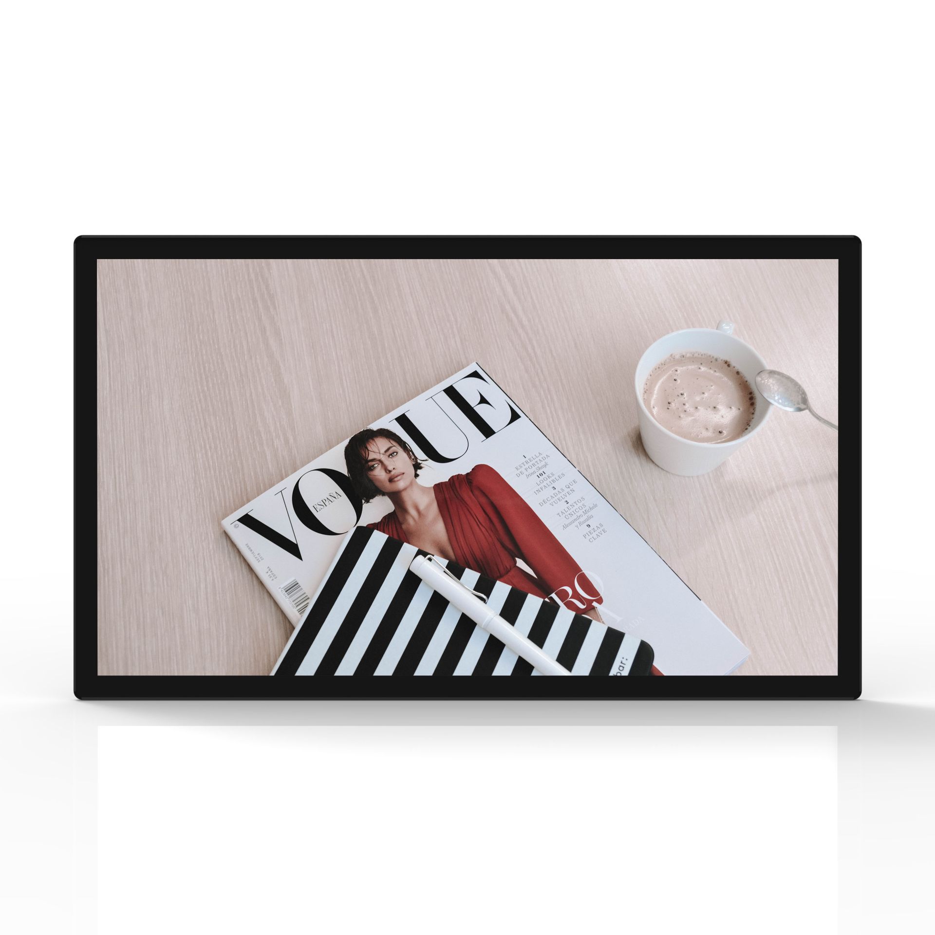 49-Zoll-Wandmontage-Standardwerbedisplay Kontaktieren Sie uns