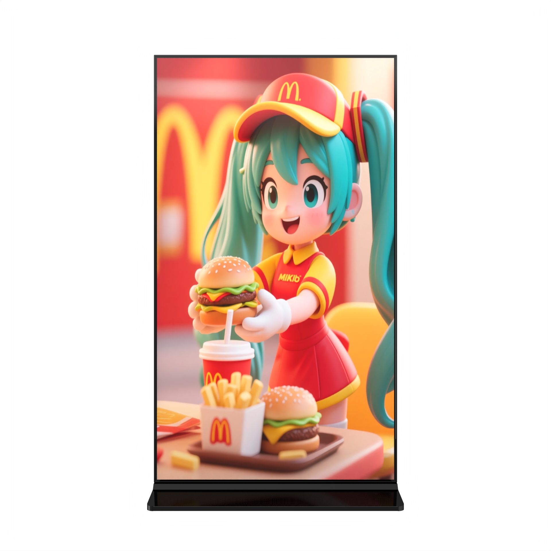 86-inch vertical standard full-screen - D12 - ultra-narrow bezel advertising machine